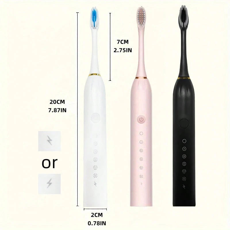 Electric Toothbrush with 6 Cleaning Modes
